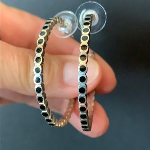 Sterling Silver hoop earrings